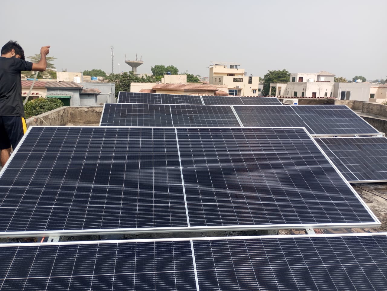 Residential Rooftop Array — Lahore