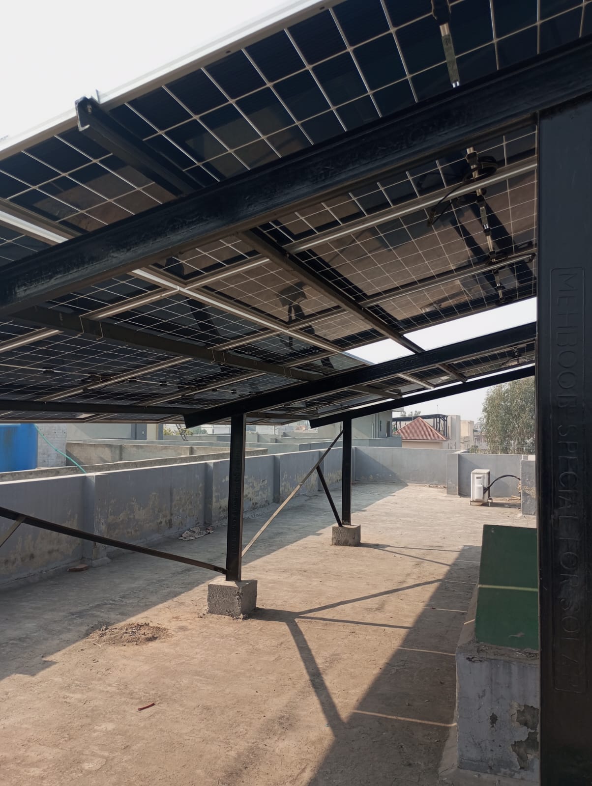 Solar Carport Structure